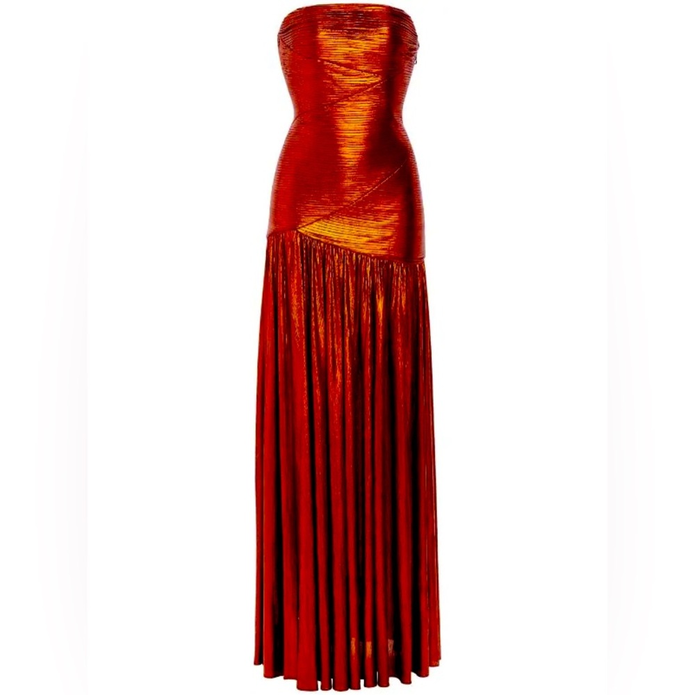 Retrofete brand new orange dress tags on never worn